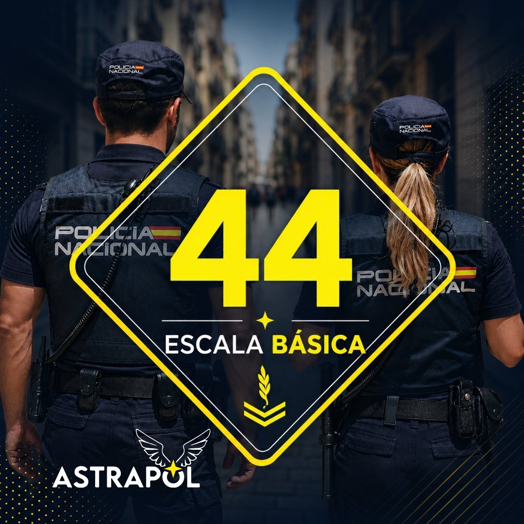 CURSO INICIACIÓN ESCALA BÁSICA PROMOCION 44 (Turno tarde 16:00-19:00)